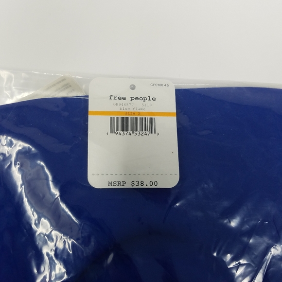 Free People Nina Blue Flame Bandeau - Picture 3 of 6